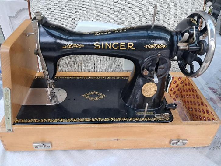 Machine à coudre Singer de collection, Antiek en Kunst, Antiek | Naaimachines, Ophalen