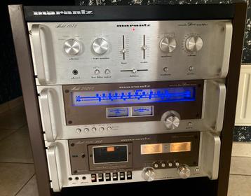 MARANTZ 1072 TUNERVERSTERKERSET 2020 L DECK 1820 MkII RACK beschikbaar voor biedingen