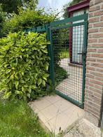 Ijzeren poortje met afsluiting, Tuin en Terras, Tuinhekken en Hekwerk, Ophalen, Met poort, Gebruikt, Tuinhek