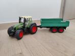 Bruder Fendt 926 en welger kipwagen, Hobby en Vrije tijd, Modelauto's | 1:32, Ophalen, Gebruikt, Tractor of Landbouw