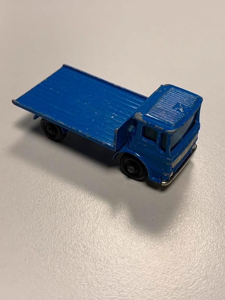 Match box by Lesney #60 Site Hut Truck vintage, Hobby en Vrije tijd, Modelauto's | 1:87, Gebruikt, Bus of Vrachtwagen, Lesney