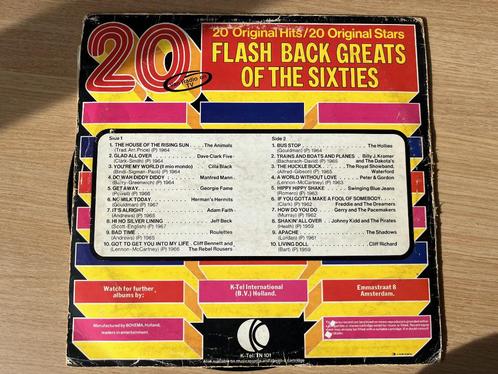 Various - K-Tell 20 Flash back Greats of the sixties, Cd's en Dvd's, Vinyl | Pop, Gebruikt, 1960 tot 1980, 12 inch, Ophalen of Verzenden
