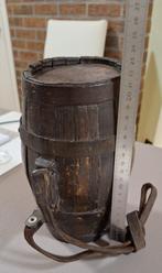 Antiek eiken houten tonnetje, Antiek en Kunst, Verzenden
