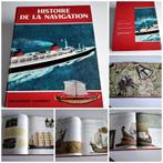 Grand livre broché "HISTOIRE DE LA NAVIGATION" - Casterman ., Livres, Transport, Casterman, Bateau, Utilisé, Enlèvement ou Envoi