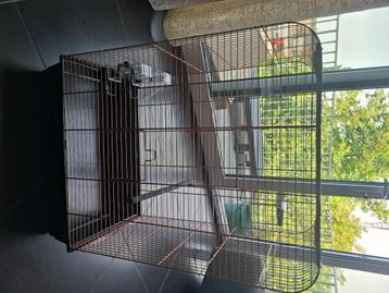 Parkietenkooi volledig nieuw!, Dieren en Toebehoren, Ophalen, Nieuw, Metaal, Vogelkooi