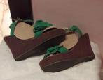 Sandalen met hoge hak.Groen, Gedragen, Groen, Sandalen of Muiltjes, Ophalen of Verzenden