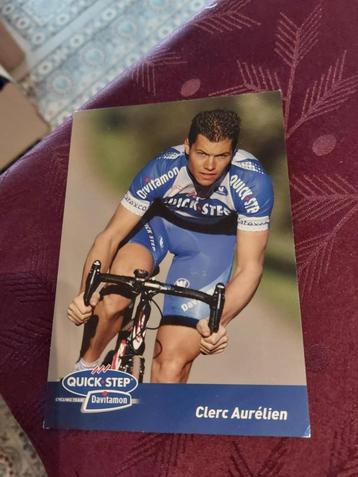 Wielerkaart : Aurélien Clerc / Quick Step-Davitamon 2004 beschikbaar voor biedingen