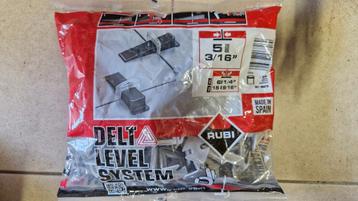 Rubi Delta Level System 3mm en 5mm beschikbaar voor biedingen