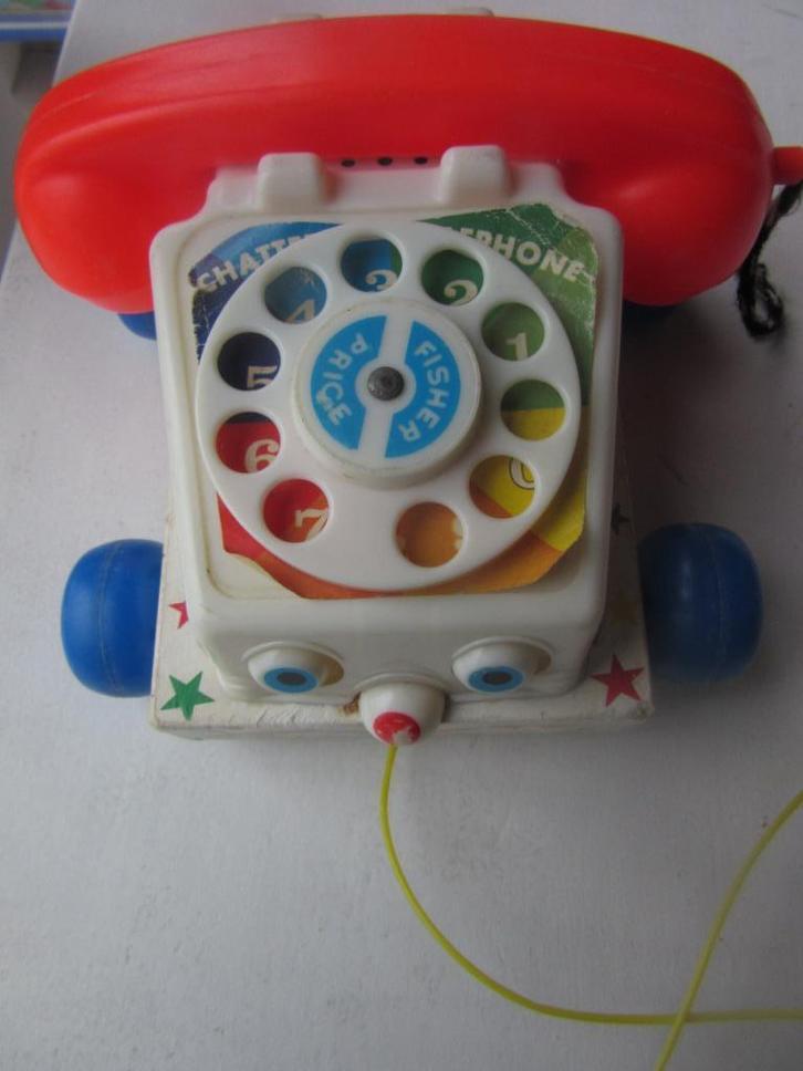 Fisher price telefoon vintage model, Kinderen en Baby's, Speelgoed | Fisher-Price, Ophalen of Verzenden