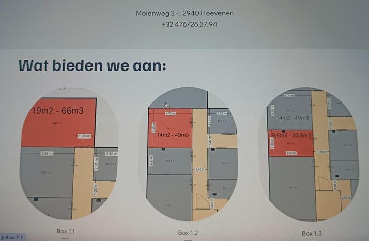 Opslagplaatsen te huur, Immo, Garages en Parkeerplaatsen, Provincie Antwerpen