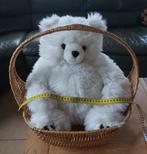 Grand ours en peluche blanc sans panier, Enfants & Bébés, Utilisé, Enlèvement ou Envoi, Ours