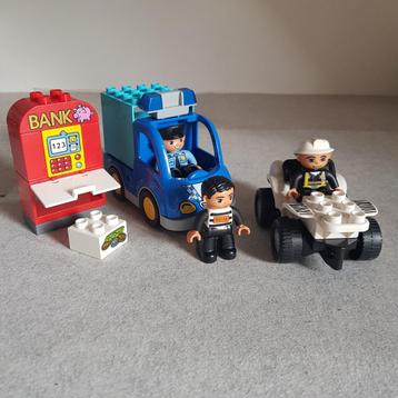 duplo set 10809 politiepatrouille en quad