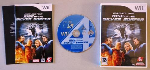 Fantastic Four Rise Of The Silver Surfer voor de Wii, Consoles de jeu & Jeux vidéo, Jeux | Nintendo Wii, Comme neuf, Enlèvement ou Envoi