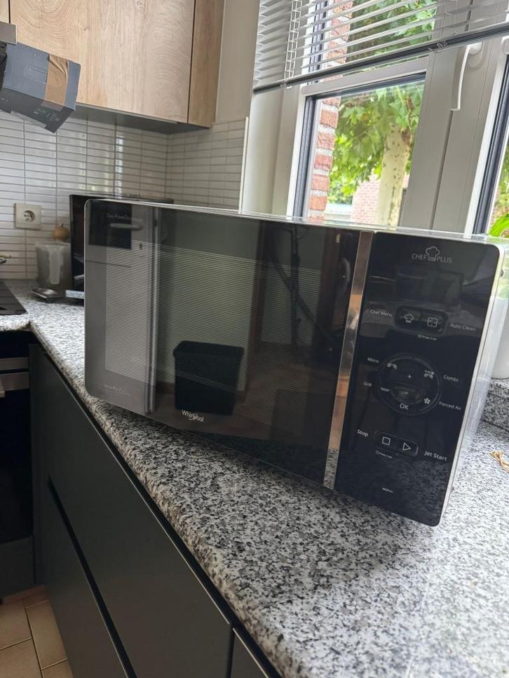 Combimicrogolfoven - Whirlpool MCP 347 SL, Elektronische apparatuur, Microgolfovens, Zo goed als nieuw, Vrijstaand, Combi-microgolfoven