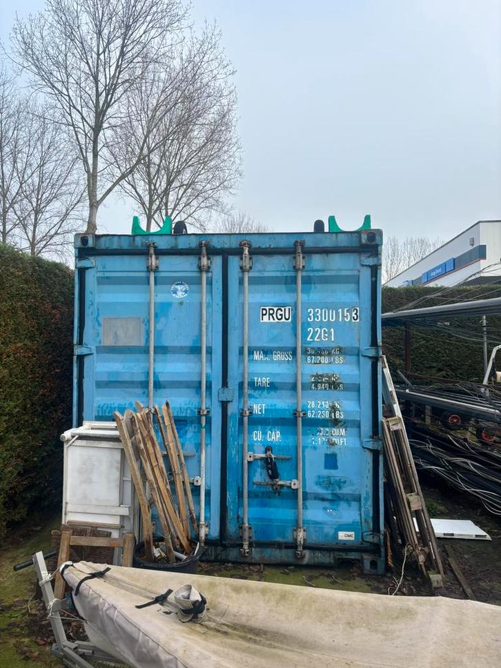 Container te koop standaard 20-foot zeecontainer, Doe-het-zelf en Bouw, Containers, Ophalen