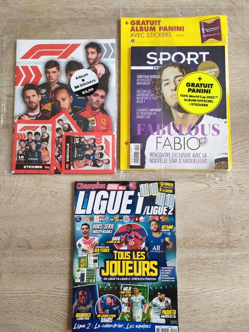 Voetbal- en formule 1-tijdschriften, Boeken, Sportboeken, Nieuw, Balsport, Ophalen of Verzenden