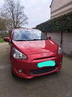 Mitsubishi Space Star 2014 - goed onderhouden en zuinig, Auto's, Mitsubishi, Euro 5, Stof, Zwart, 5 deurs