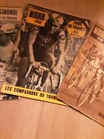 Journal ancien avec photo de R Poulidor, Enlèvement