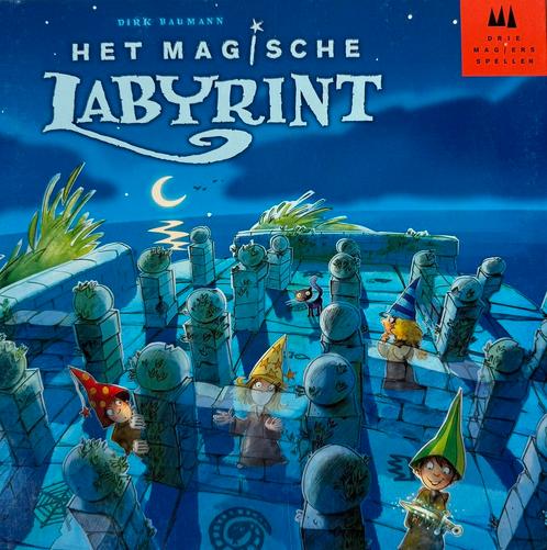 Het Magische Labyrint, Hobby en Vrije tijd, Gezelschapsspellen | Bordspellen, Zo goed als nieuw, Een of twee spelers, Drie of vier spelers