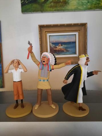 58 figurines Tintin Moulinsart