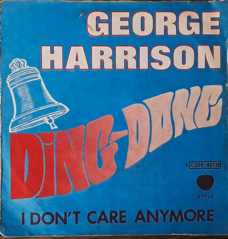 GEORGE HARRISON (Beatles) - Ding Dong ( 1974 Christmas 45T ), CD & DVD, Vinyles | Pop, Enlèvement ou Envoi