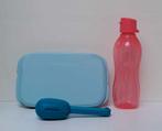 Tupperware™ « Lunchset » blauw licht en donker - roze, Huis en Inrichting, Verzenden, Nieuw, Blauw, Bus of Trommel