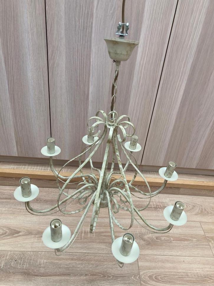 Lusters, Huis en Inrichting, Lampen | Kroonluchters, Gebruikt, Ophalen