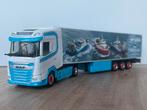 Herpa DAF XG VEBATRANS 1/87, Ophalen of Verzenden, Zo goed als nieuw, Bus of Vrachtwagen, Herpa