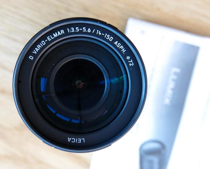Panasonic Lumix 14-150 mm LEICA D Vario Elmar zoomlens, Audio, Tv en Foto, Foto | Lenzen en Objectieven, Gebruikt, Telelens, Zoom