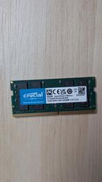 Crucial 16 GB DDR4-3200 SODIMM CL22 RAM-laptop, Computers en Software, RAM geheugen, Ophalen of Verzenden, Zo goed als nieuw, DDR4