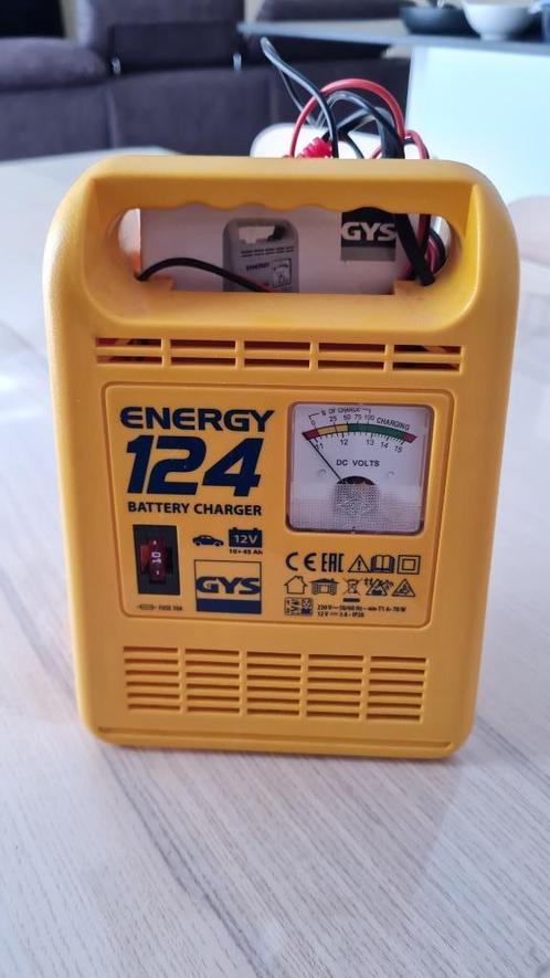 GYS acculader Energy 124 | 12V 3A 70W, Autos : Pièces & Accessoires, Batteries & Accessoires, Utilisé, Enlèvement