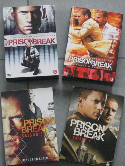 Prison Break, saisons 1, 2 et 3, CD & DVD, DVD | Thrillers & Policiers, Utilisé, À partir de 12 ans, Envoi