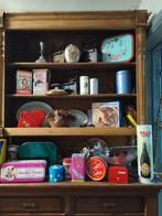 Antieke kast, bestaat uit 2 delen. H 2m20, Br 1m10., Antiek en Kunst, Antiek | Meubels | Kasten, Ophalen