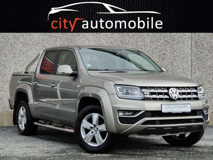 Volkswagen Amarok 3.0l V6 CUIR SIEGES CHAUFFANTS GPS ROLL CO, Auto's, Volkswagen, Particulier, Te koop, Amarok, ABS, Airbags, Airconditioning