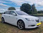 Opel Insignia Sport Tourer Diesel, Auto's, Euro 5, Zwart, Wit, Leder