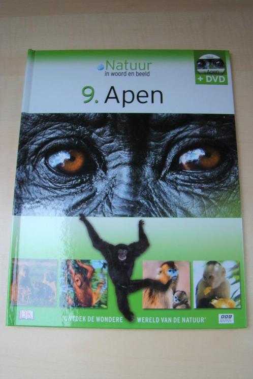 boek Apen - Natuur in woord en beeld  # 9 = ALS NIEUW, Boeken, Dieren en Huisdieren, Zo goed als nieuw, Overige diersoorten, Ophalen of Verzenden