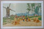 HENRI CASSIERS / LE PAYS DE WAES / CHROMOLITHO / 71x109cm, Ophalen of Verzenden