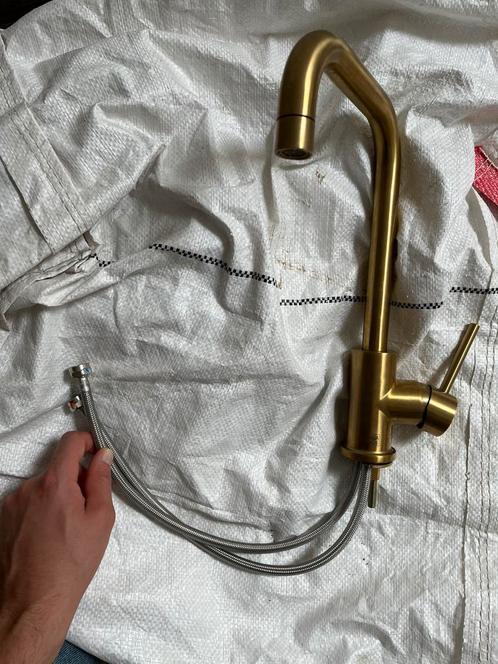 Keukenmengkraan goudkleurig, Doe-het-zelf en Bouw, Sanitair, Ophalen