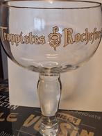 Rochefort Trappist glas van 3 liter, beige schrijfstijl, Verzamelen, Ophalen of Verzenden, Zo goed als nieuw