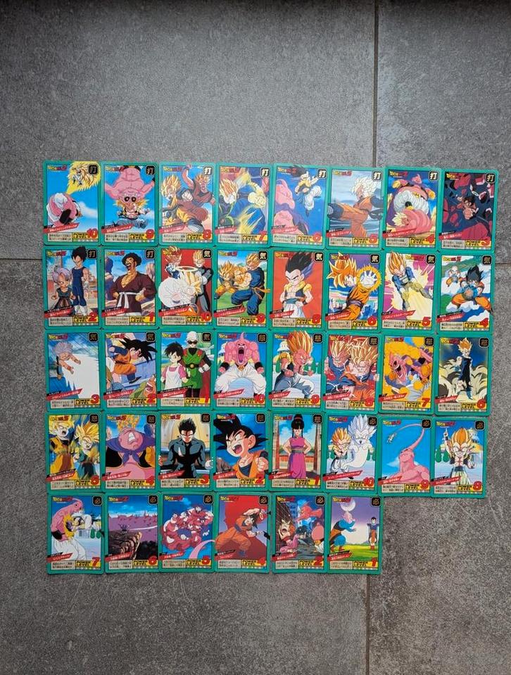 Dragon Ball Super Battle deel 12 kaarten compleet reg 38/38, Verzamelen, Speelkaarten, Jokers en Kwartetten, Gebruikt, Ophalen of Verzenden