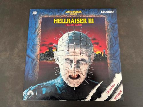 Hellraiser 3 : Hell On Earth LASERDISC, Cd's en Dvd's, Vinyl | Filmmuziek en Soundtracks, Zo goed als nieuw, Ophalen of Verzenden