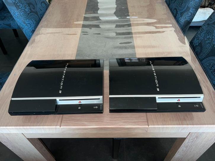 2x ps3 phat cechk04 - cechl04 (onderdelen), Games en Spelcomputers, Spelcomputers | Sony PlayStation 3, Gebruikt, Phat, 500 GB
