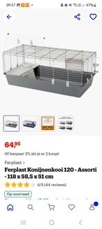 Nog nieuwe konijnenkooi te koop. Konijntjes hebben er 3 dage, Dieren en Toebehoren, Ophalen of Verzenden, Nieuw, 110 cm of meer