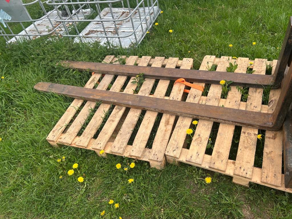 Lange heftruck lepels, Ophalen, Heftruck