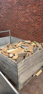 Hardhout en zaagoverschotten pellox 30cm, Jardin & Terrasse, Bois de chauffage, Enlèvement