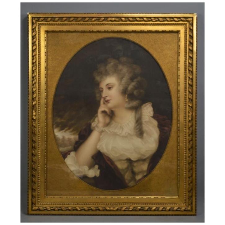 Portret van een jonge vrouw, Antiquités & Art, Art | Dessins & Photographie, Enlèvement