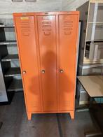 lockerkast Oranje 3-deurs, Enlèvement, Utilisé, Magazijn