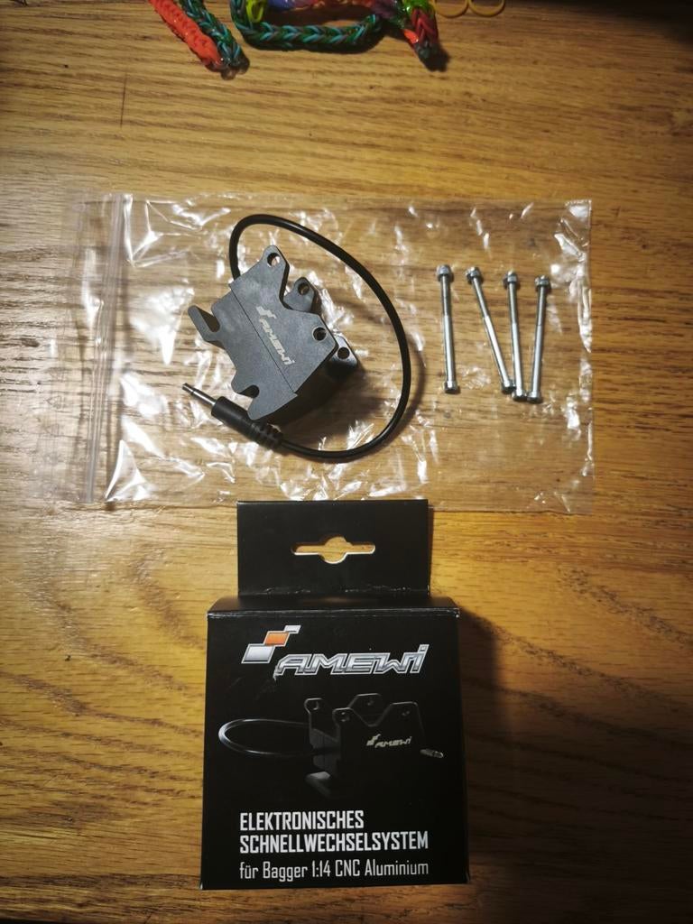 Attache rapide électrique MÉTAL Amewi / Huina Pelle RC 1/14, Ophalen, Nieuw