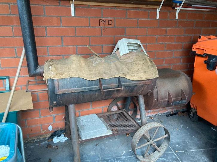 Barbecue en Oklahoma, Jardin & Terrasse, Accessoires pour le barbecue, Comme neuf, Enlèvement