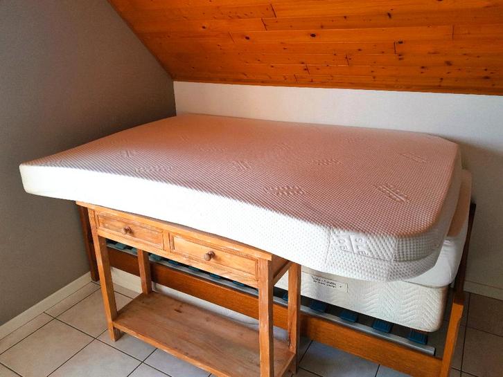 Nieuwe rugsparende matras queensbed, Caravans en Kamperen, Mobilhome-accessoires, Nieuw, Ophalen